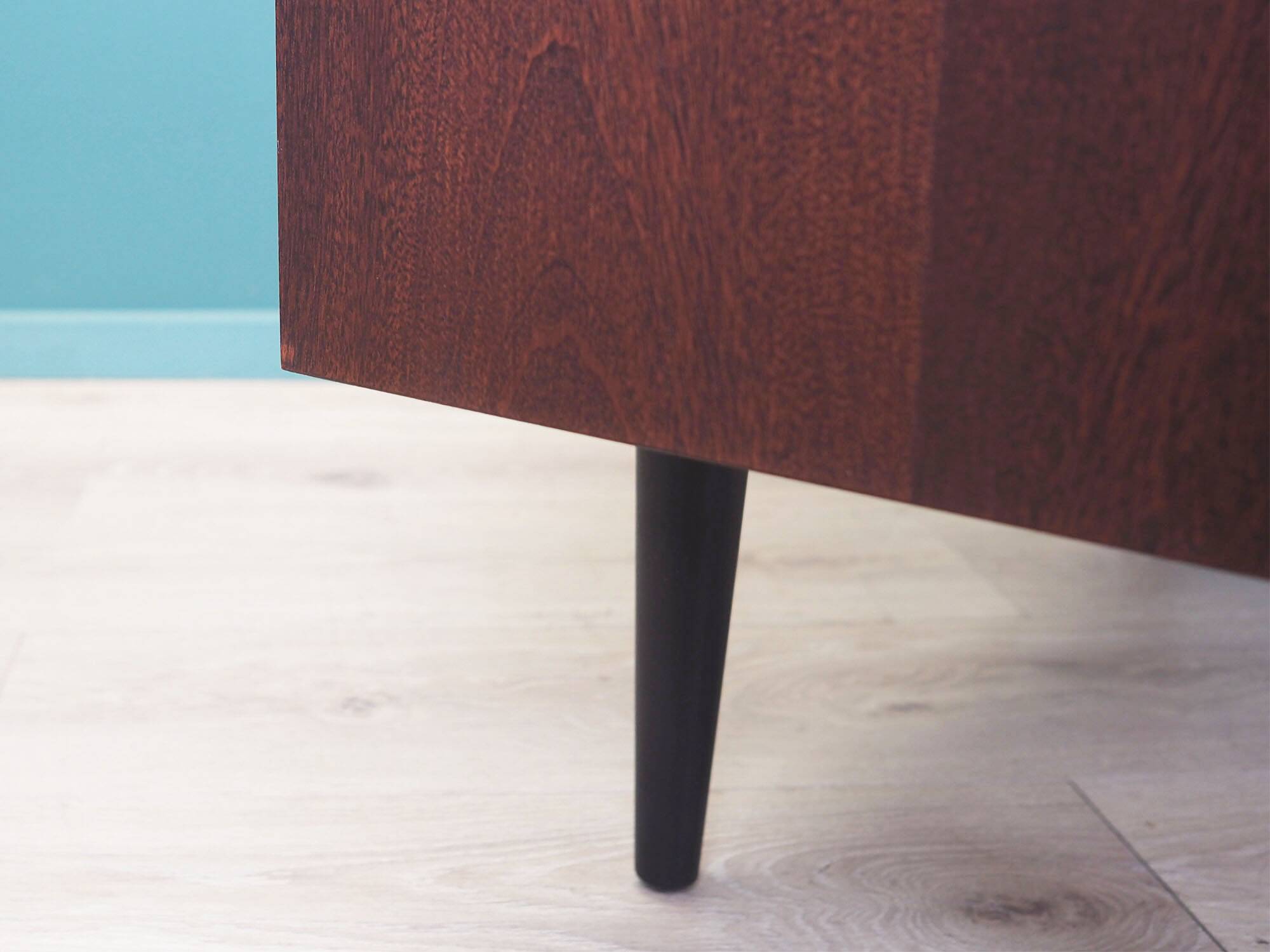 Mahogany bookcase, Swedish design, 1960s, manufacturer: Ulferts