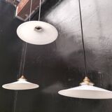 Opaline pendant lights