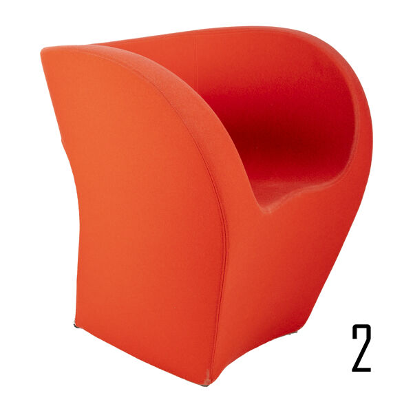 Fauteuil Red Little Albert par Ron Arad pour Moroso