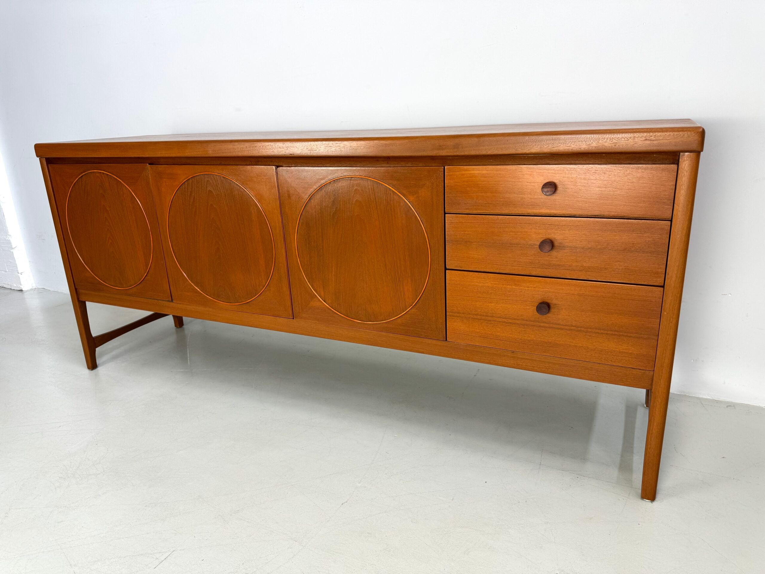 Vintage Nathan Circle sideboard.