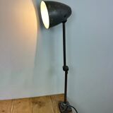 Brown Industrial Workshop Table Lamp, 1960s