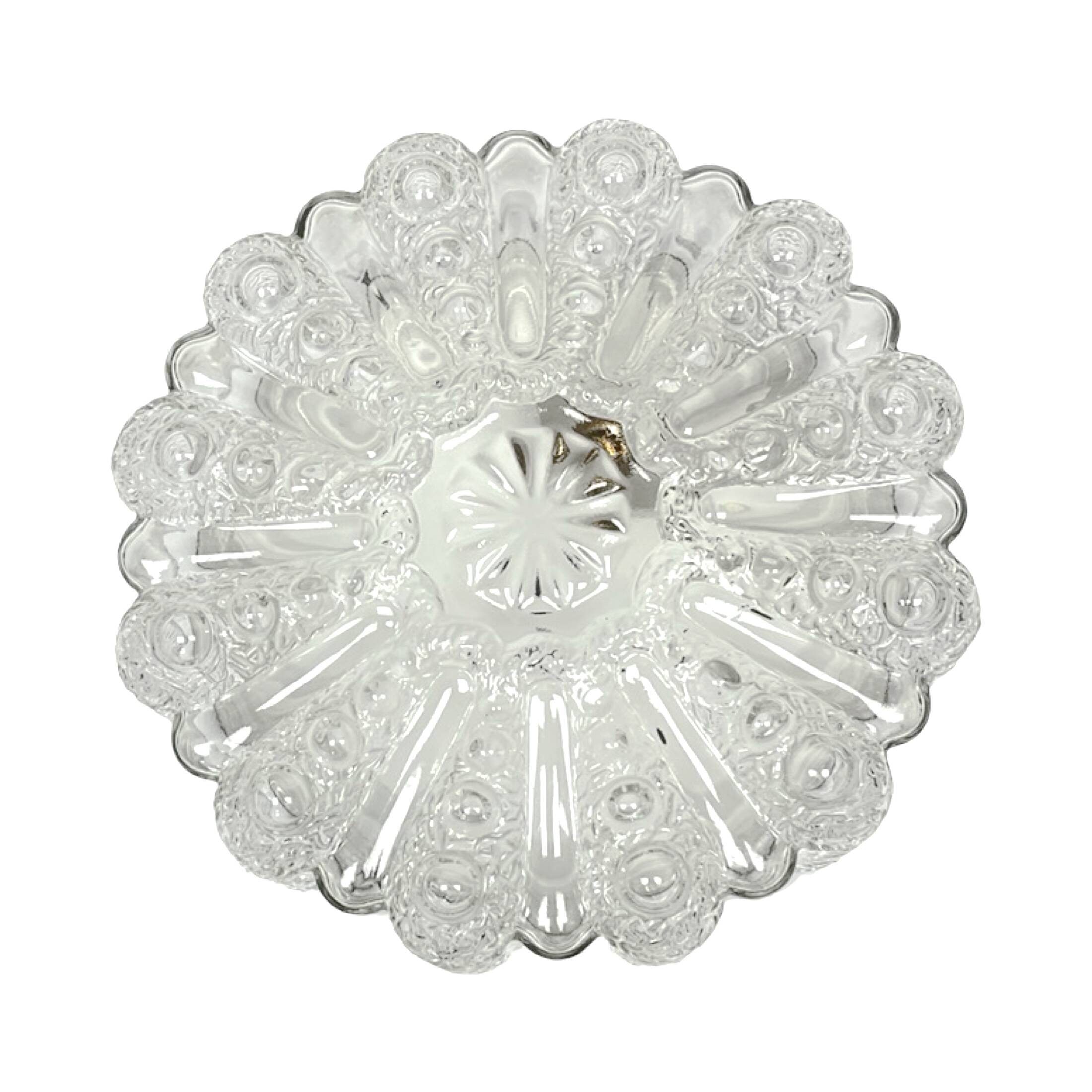 Sirius ceiling lamp designed by H. Tynell, Glashütte Limburg, Germany 1970