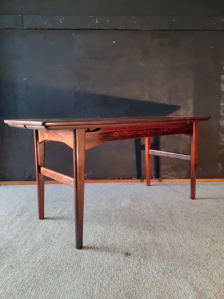 Danish adjustable coffee table by Niels Bach for A/S Mobler