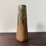 Large ceramic vase Metenier Belgian Art Nouveau