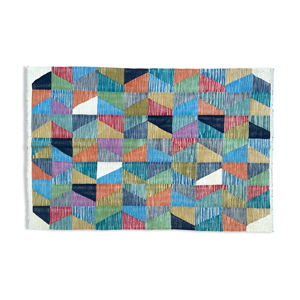 Tapis kilim multicolore