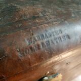 Leather trunk early twentieth