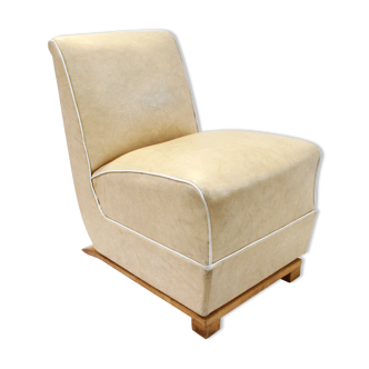 Fauteuil club art déco