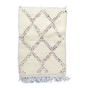 Tapis berbère losanges rouge et