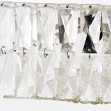 Bakalowits Vienna Faceted Crystal Chandelier Mid-Century, Austria, 1960s