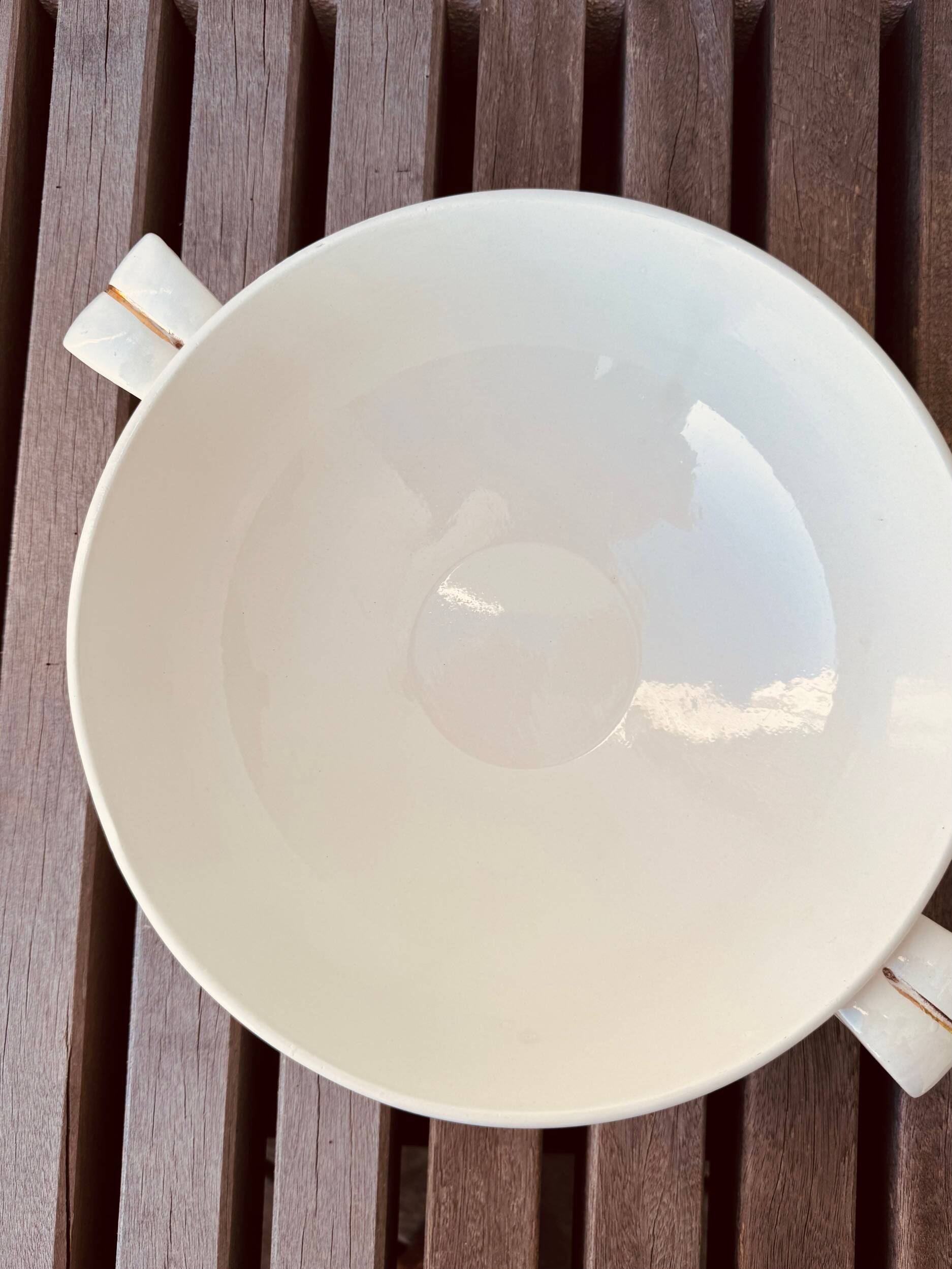 Soup tureen, vegetable dish Sarreguemines and Digoin