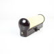 Art Deco Bakelite and Glass Wall Lamp, Czechoslovakia, 1930s