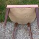Pair of vintage low-backed bedroom chairs from the 1930s/1950s
