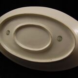 Limoges Legrand porcelain saucière tricolour décor