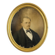 Oil painting on canvas – Portrait of a man 19th century