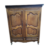 Small country cabinet, two doors two drawers. Old and functional!