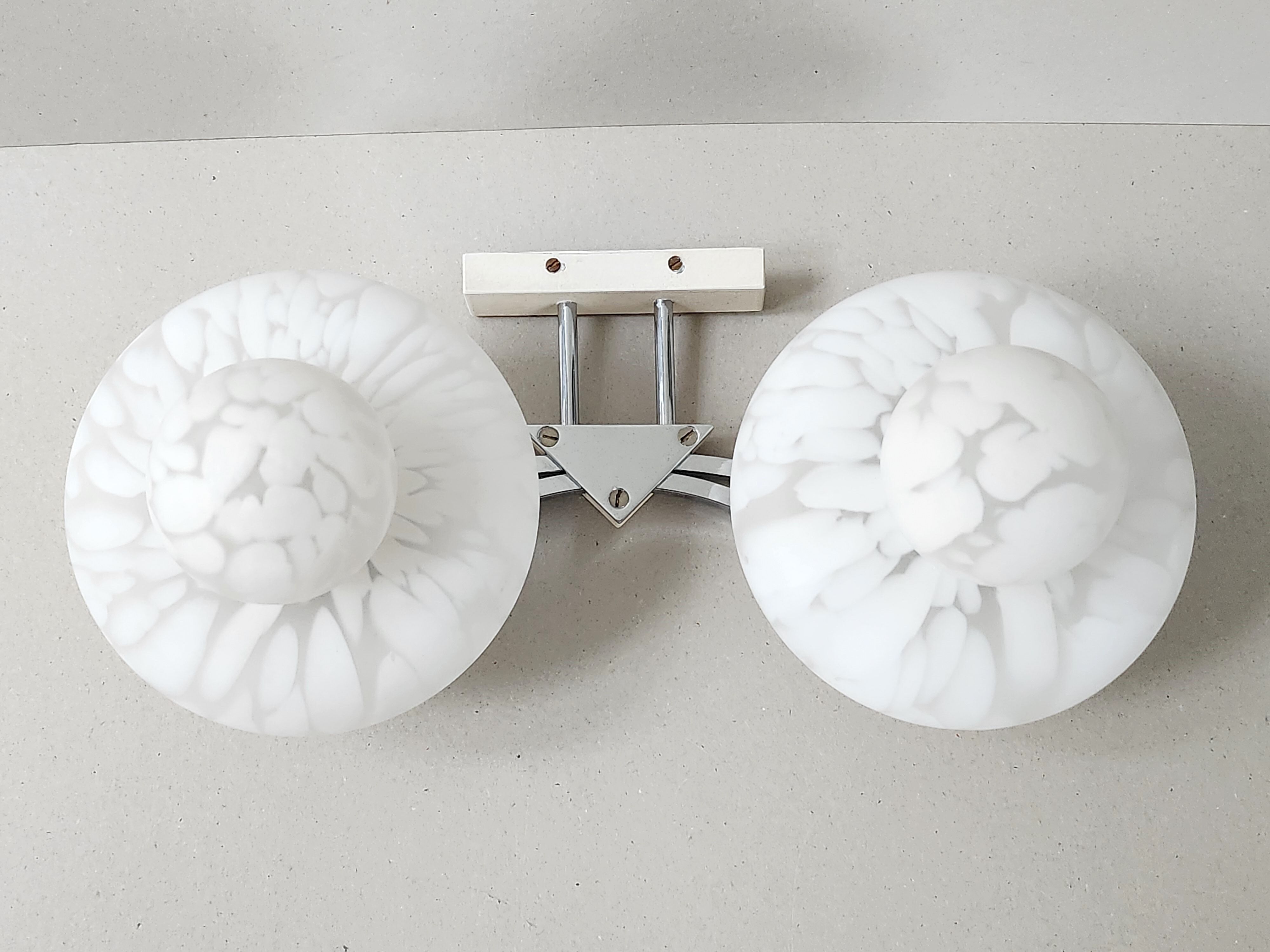 Vintage wall lamp 1970 space age