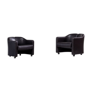 Deux fauteuils Eugenio Gerli de