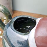Terracotta frog-shaped teapot by vintage Ibuki Japan