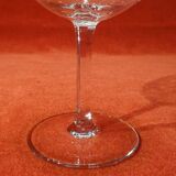 Set of 6 engraved crystal walking glasses