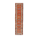 Handwoven rustic anatolian red runner carpet 93 cm x 374 cm