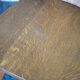 Set of 4 carved wooden stepladder chairs, pharmacy, brutalist, mountain style