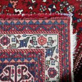 Antique Persian Qashqai rug 106cm x 152cm 1920s - 1C1242