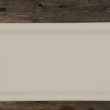 White ceramic shelf