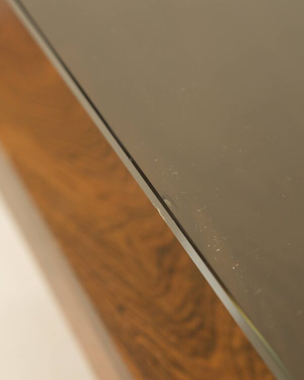 Table basse danoise en bois de rose 60's