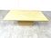 Table basse en travertin et laiton par Fedam, 1970