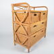 Rattan dresser