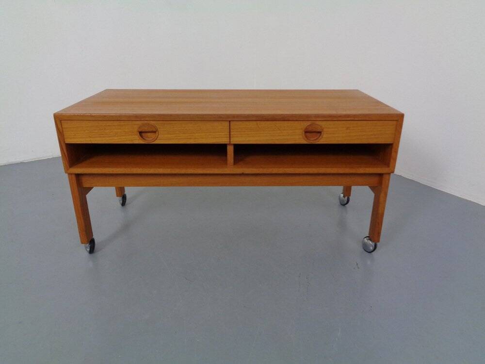 Rollable Chest of Drawers by Rud Thygesen & Johnny Sorensen for Hansen & Guldborg Furniture, Denmark, 1960s