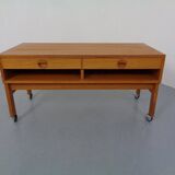 Rollable Chest of Drawers by Rud Thygesen & Johnny Sorensen for Hansen & Guldborg Furniture, Denmark, 1960s