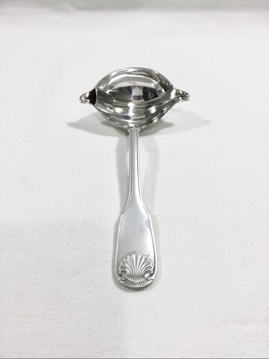 Christofle - Spoon with Vendôme Shell Sauce