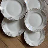 6 vintage Villeroy & Boch dessert plates 250905