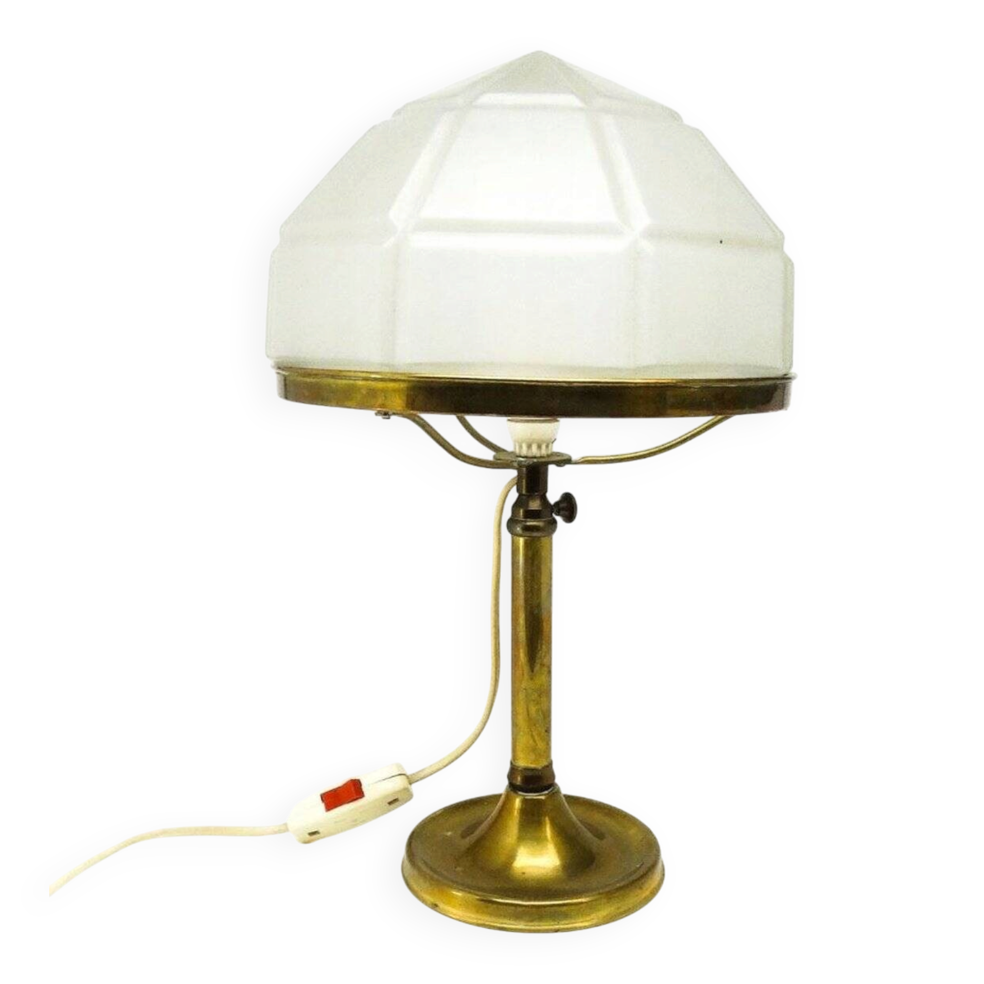Lampe de table Art Déco, Pologne, années 1950