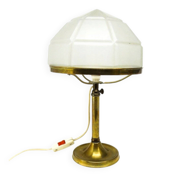 Lampe de table Art Déco, Pologne, années 1950