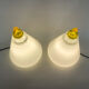 Pair of Vetri Murano table lamps by Giusto Toso, 1970's