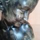 JBPigalle bust La Rieuse plaster signed
