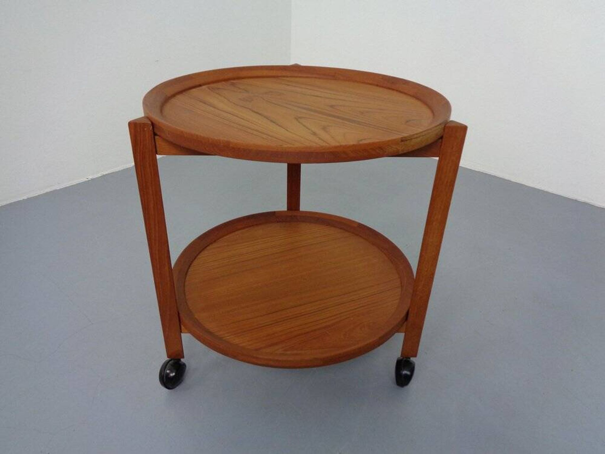 Serving trolley in teak from Sika Møbler, 1960s