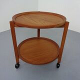 Serving trolley in teak from Sika Møbler, 1960s
