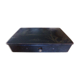 Old boiled cardboard box