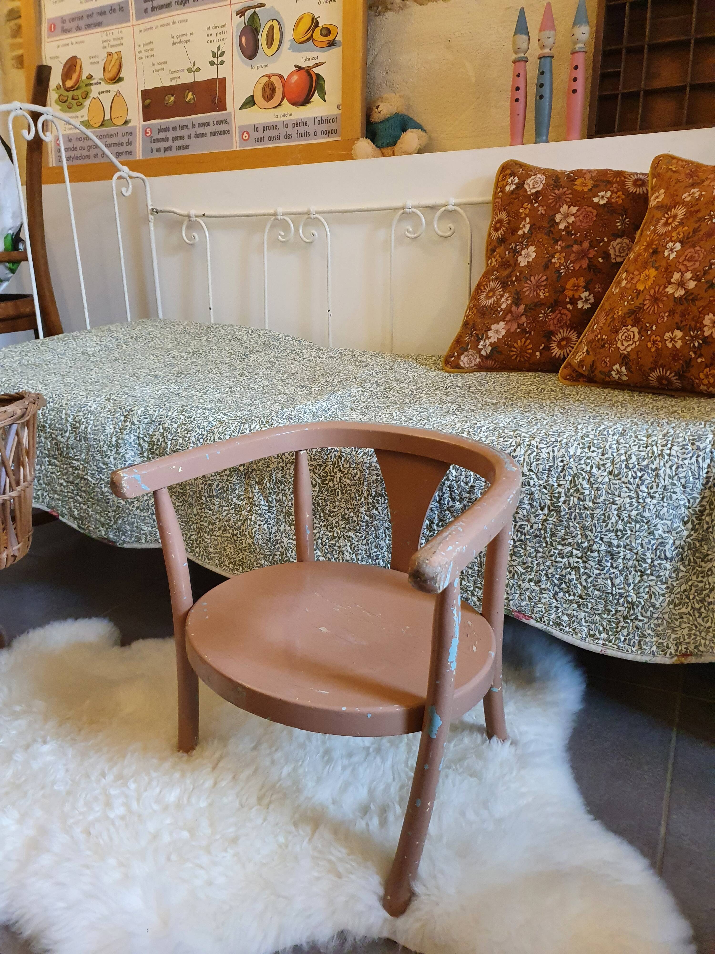 Children's wooden chair