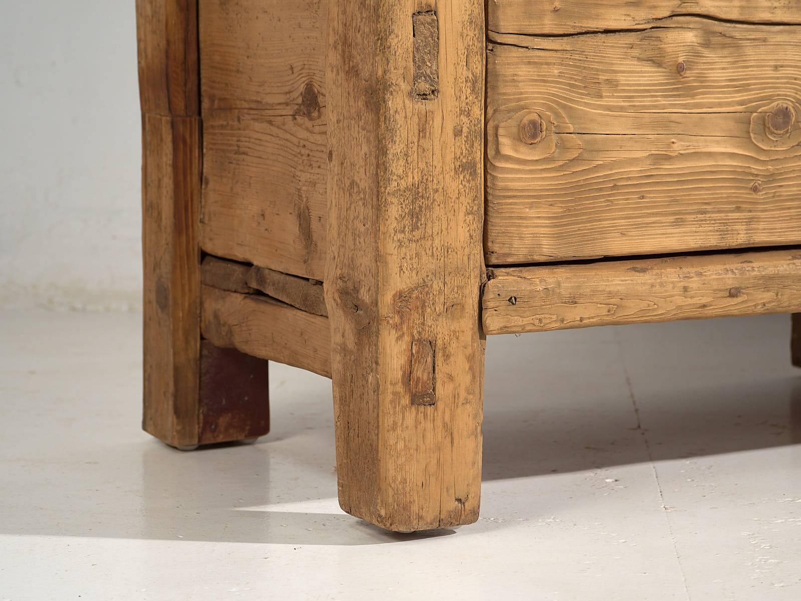 Antique buffet in primitive style (c.1900) #2