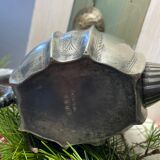 Victorian pewter teapot English nineteenth