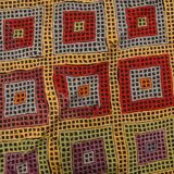 5x8 Yellow & Red Handmade Kilim Rug, 150x247Cm