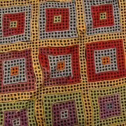 5x8 Yellow & Red Handmade Kilim Rug, 150x247Cm
