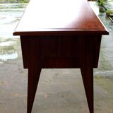 Scandinavian teak desk from the 60s, vintage design