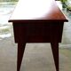 Scandinavian teak desk from the 60s, vintage design