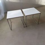 Brabantia side tables 1970s minimalist design