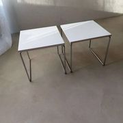 Brabantia side tables 1970s minimalist design
